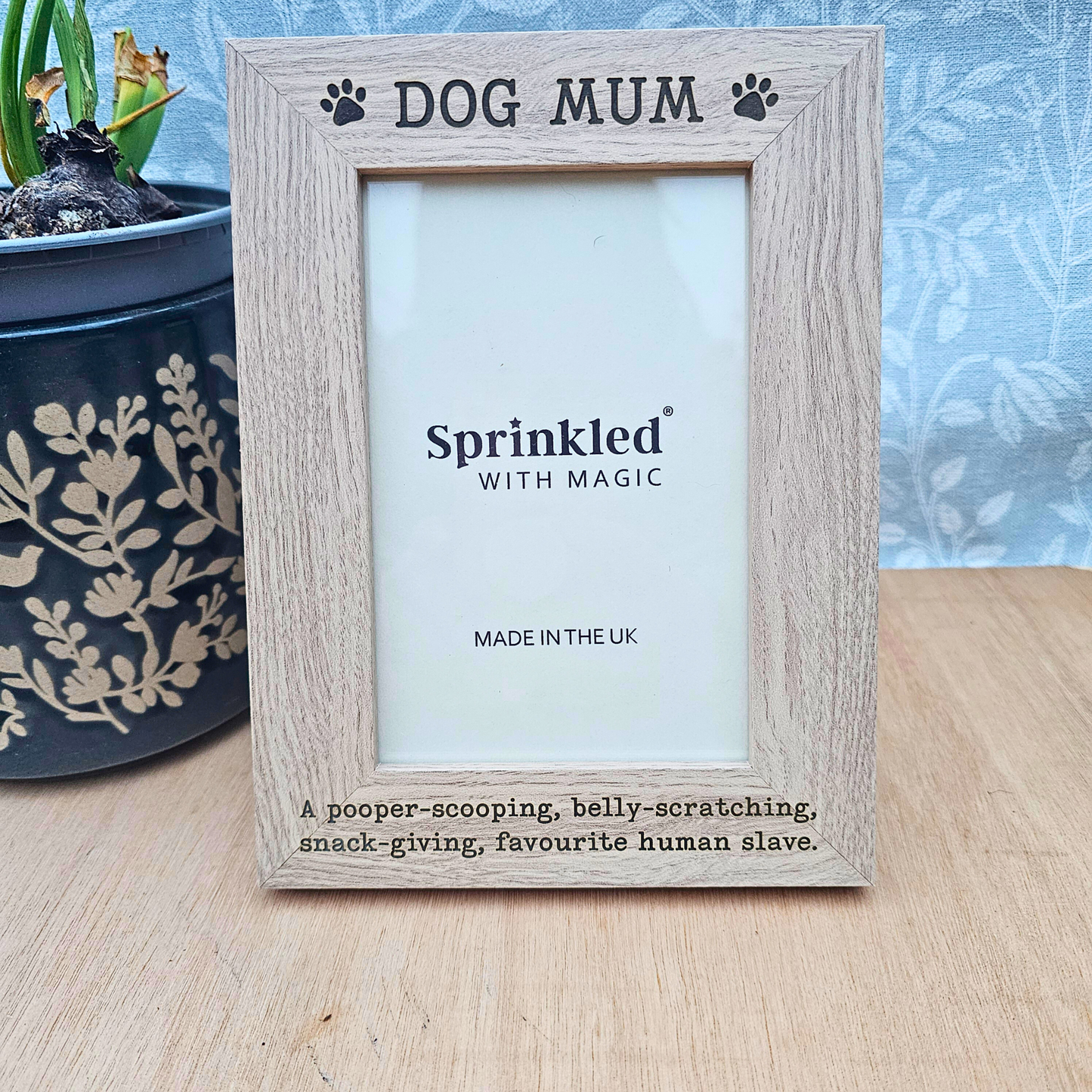Dog Mum Frame Portrait