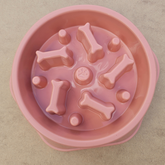 Slow Feeder Bowl - Coral