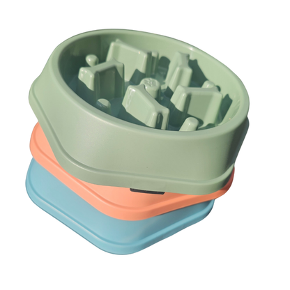 Slow Feeder Bowl - Coral