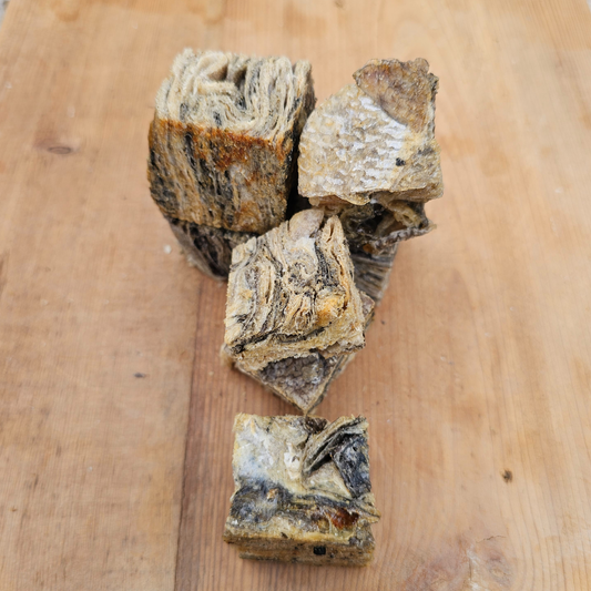 Dried Cod Skin Cubes