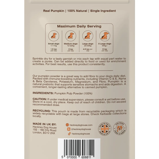 Pumpkin Powder - Hackney Dog House