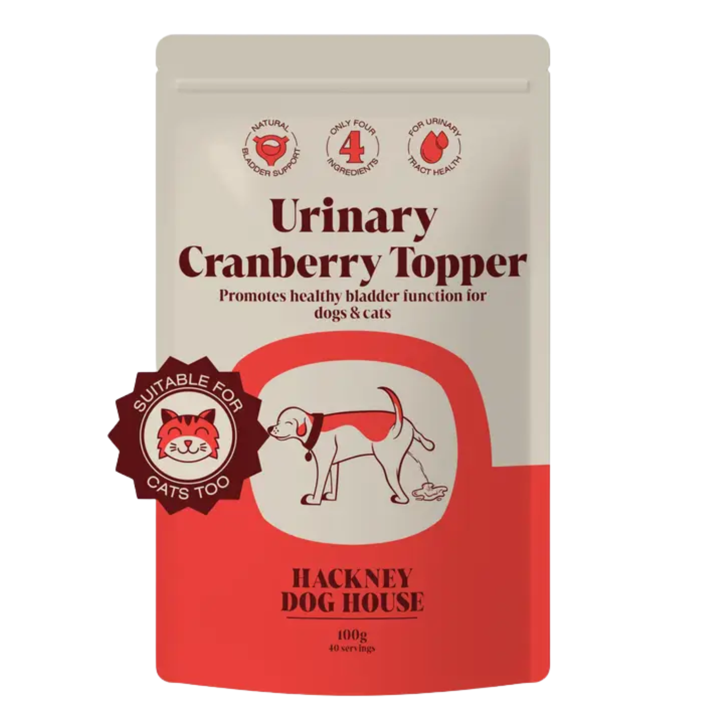Cranberry Topper - Hackney Dog House