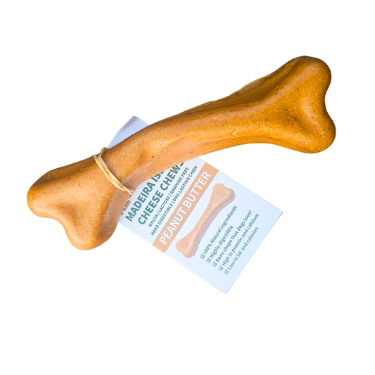Madeira Island Cheese Chews Peanut Butter Large  83g