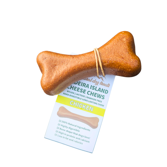 Madeira Island Cheese Chew - Chicken Medium 60g