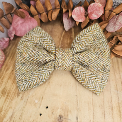 Dog Bow Tie -  'Marvellous Moss'