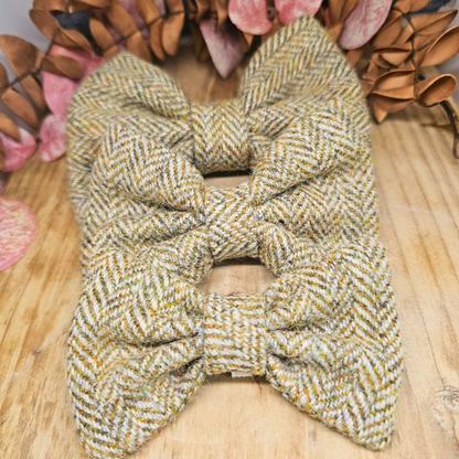 Dog Bow Tie -  'Marvellous Moss'