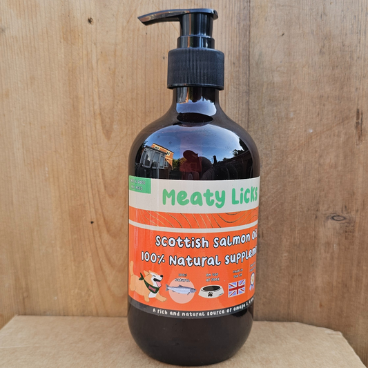 Meaty Licks Salmon OIl
