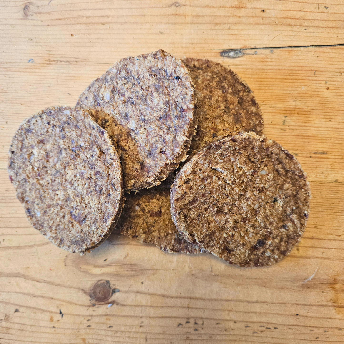 100% Beef Burgers
