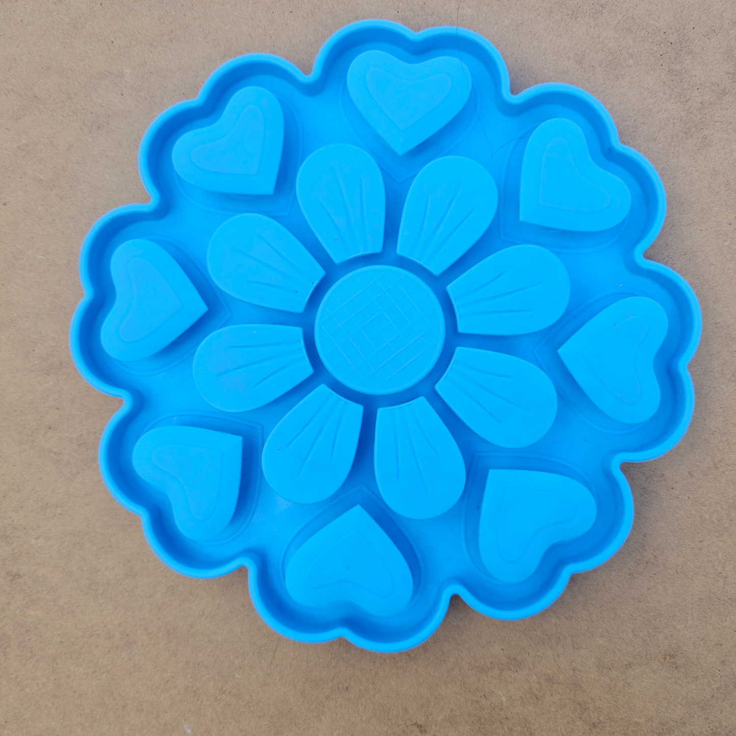 Flower Lick Mat – Blue